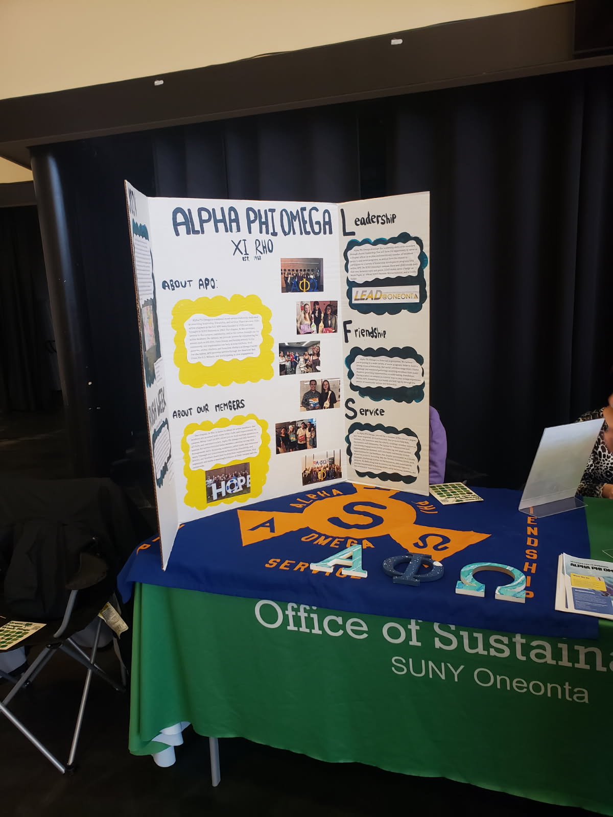 Miranda Bartels: Community Table Alpha Phi Omega
